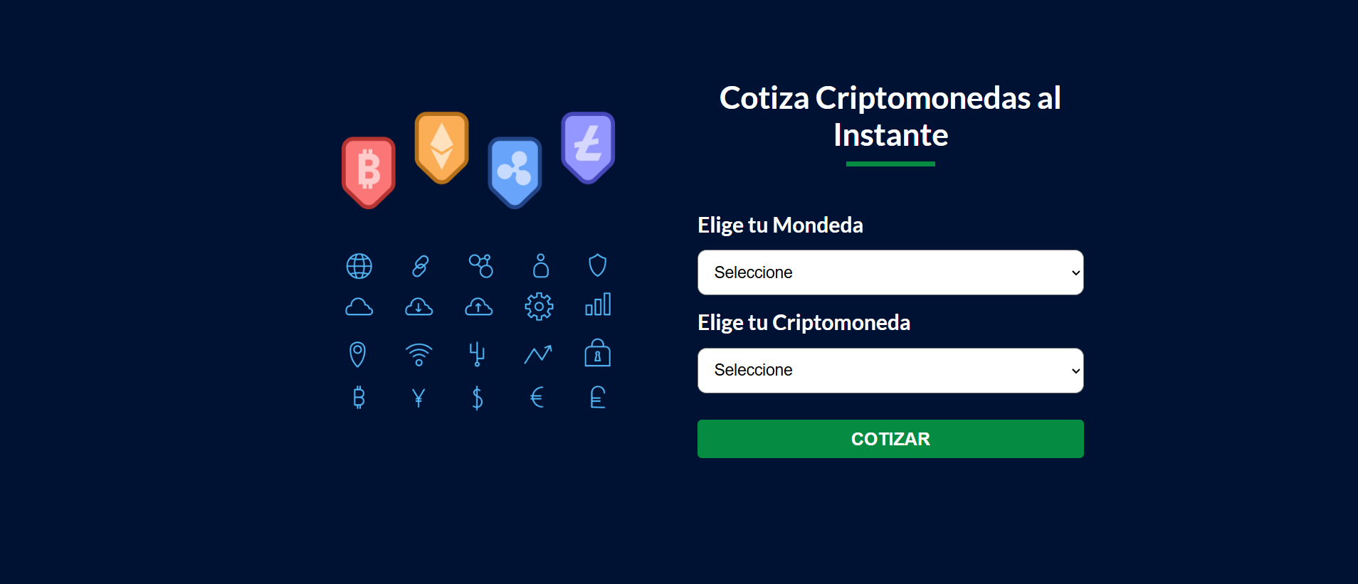 Cotiza Criptomonedas al Instante